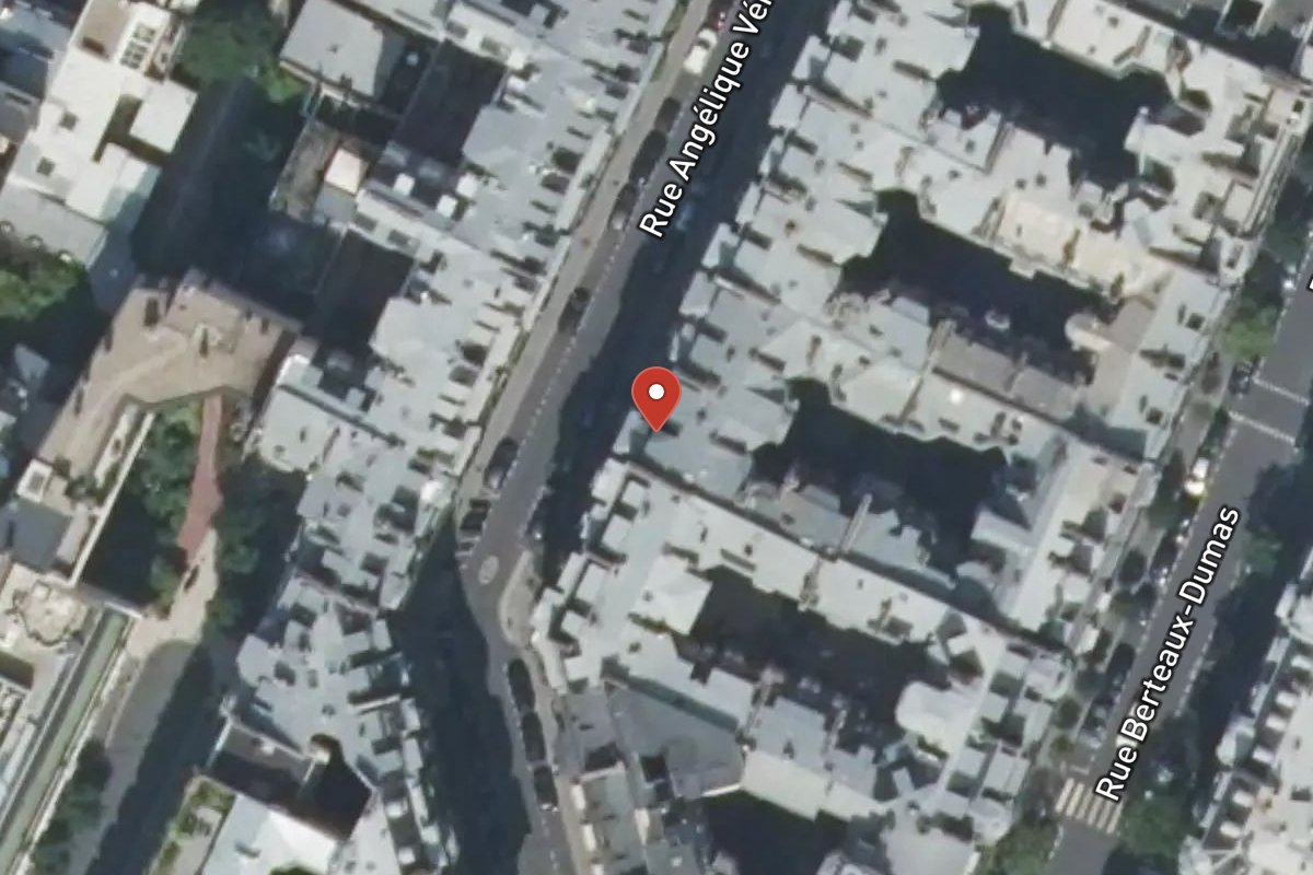 Vue satellite — Rue Angélique Vérien