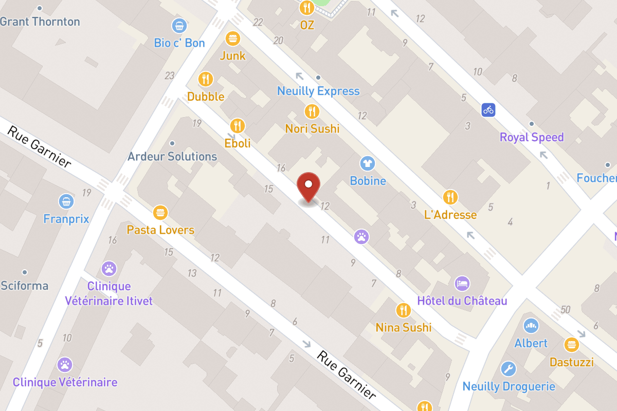 Plan de situation — Rue Bailly