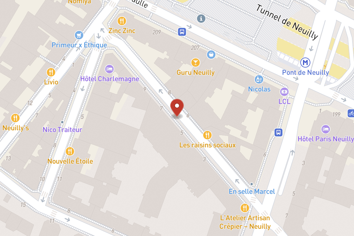 Plan de situation — Rue Boutard