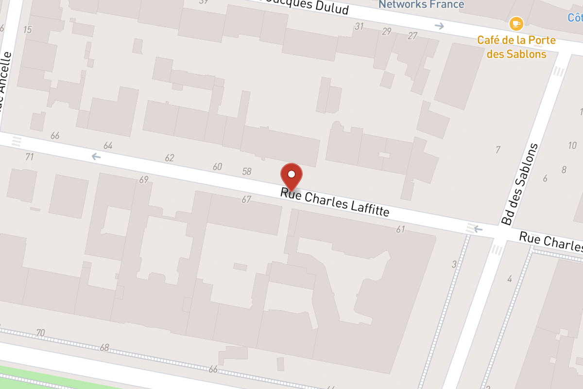 Plan de situation — Rue Charles Laffitte