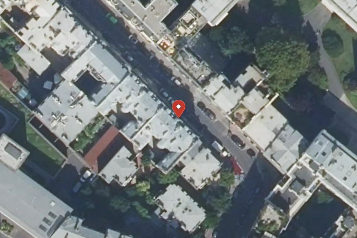 Vue satellite — Rue Chartran