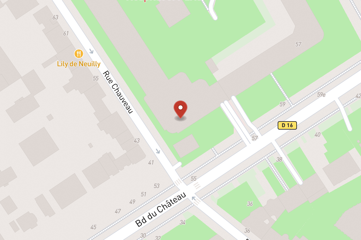 Plan de situation — Rue Chauveau