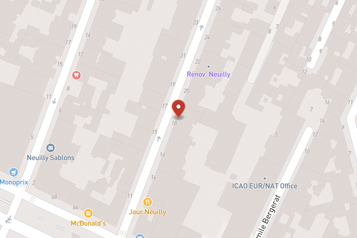 Plan de situation — Rue d'Orléans