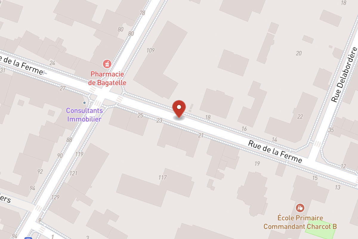 Plan de situation — Rue de la Ferme