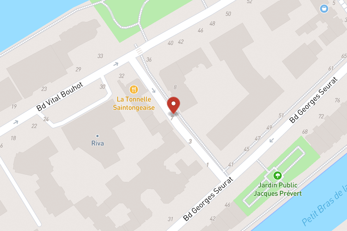 Plan de situation — Rue de la Marine