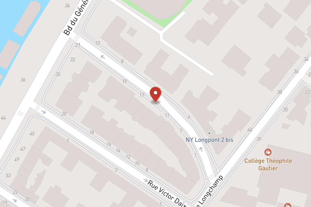 Plan de situation — Rue de Longpont