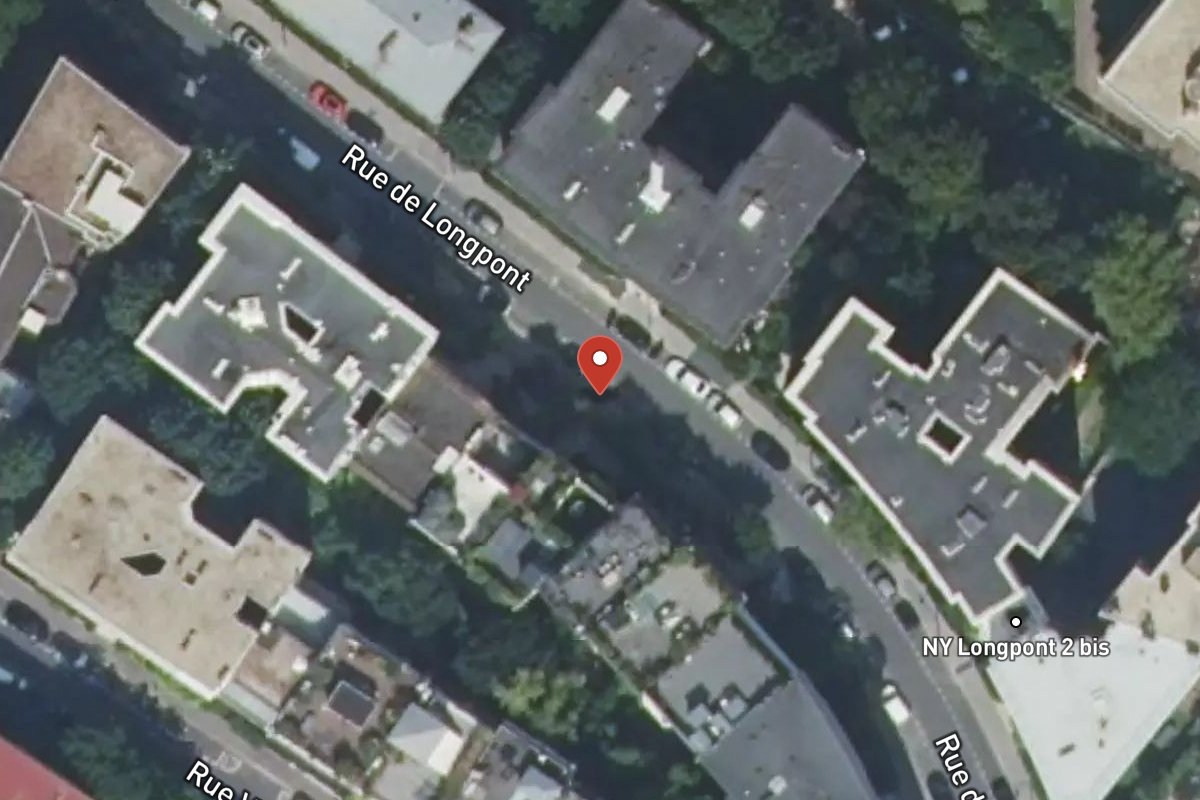 Vue satellite — Rue de Longpont