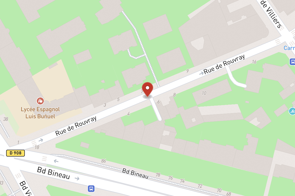 Plan de situation — Rue de Rouvray