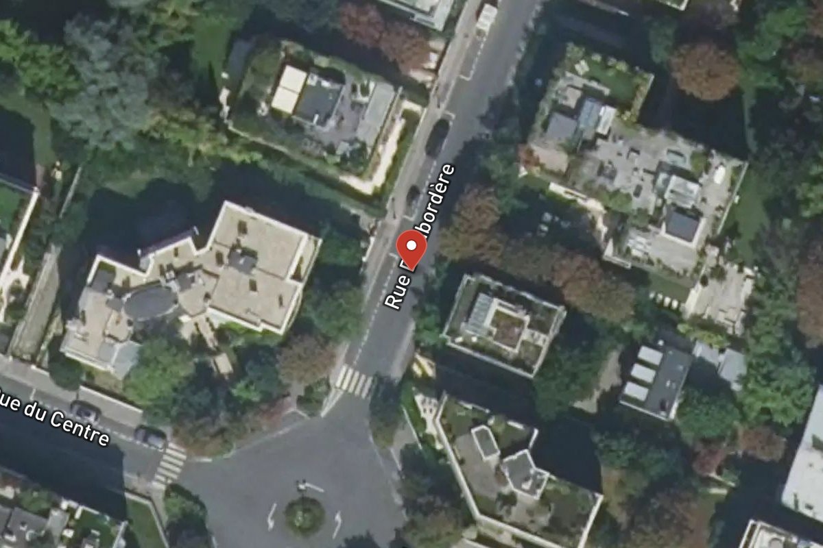Vue satellite — Rue Delabordére