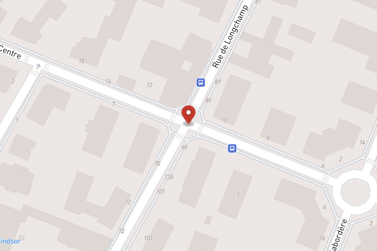 Plan de situation — Rue du Centre