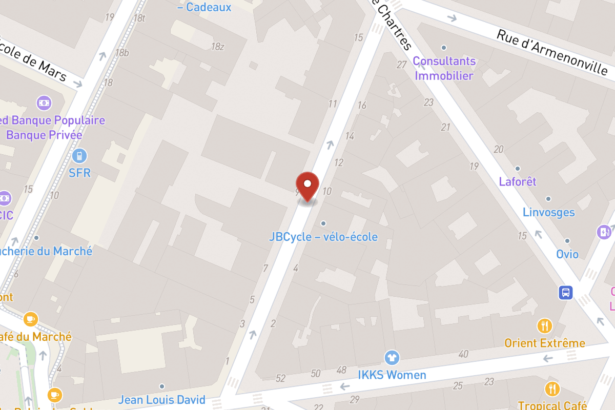 Plan de situation — Rue du Commandant Pilot