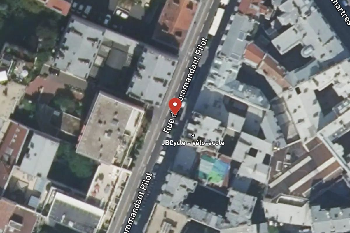 Vue satellite — Rue du Commandant Pilot