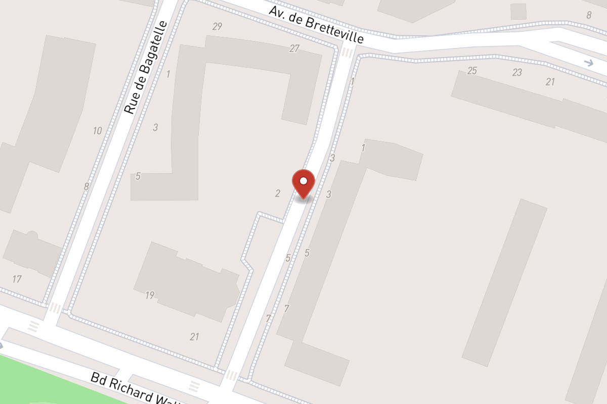 Plan de situation — Rue du Mal de Lattre de Tassigny