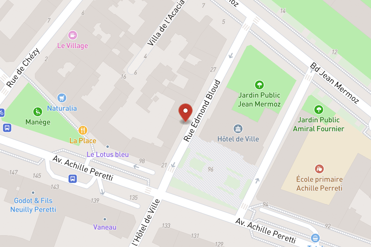 Plan de situation — Rue Edmond Bloud