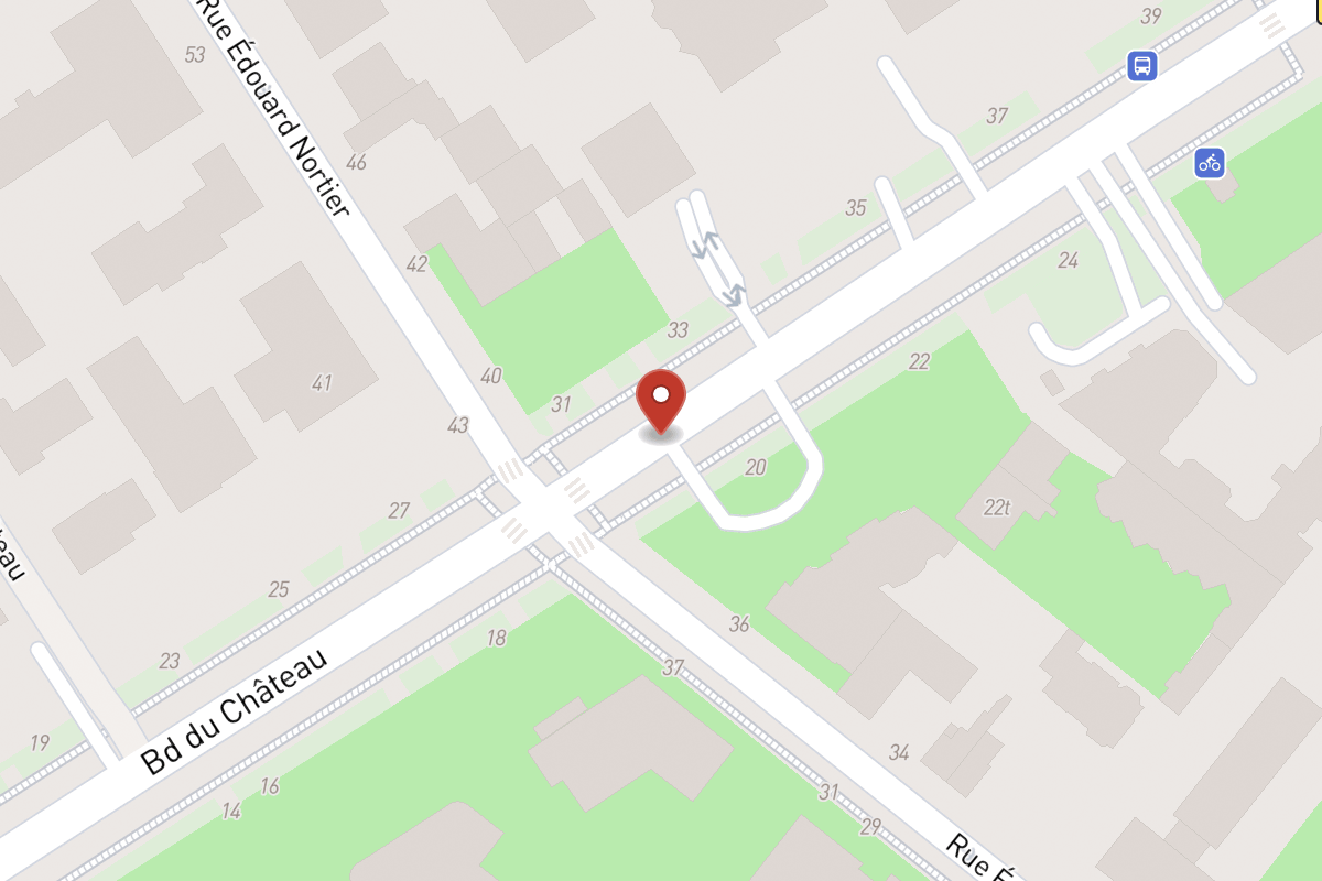 Plan de situation — Rue Édouard Nortier