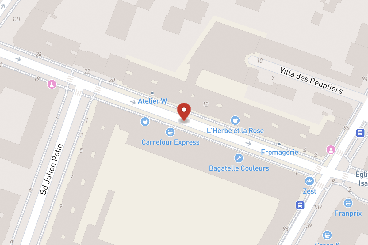 Plan de situation — Rue Ernest Deloison