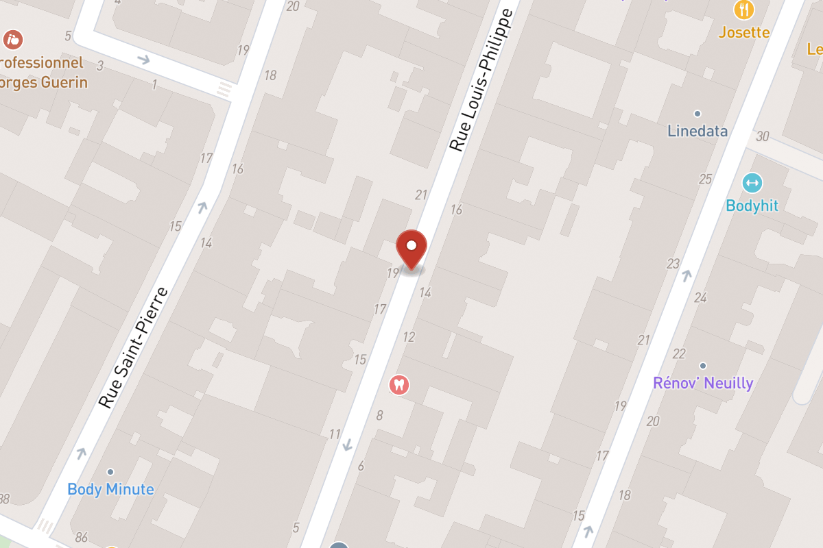 Plan de situation — Rue Louis Philippe