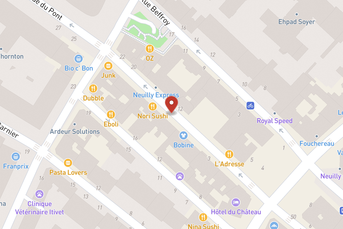 Plan de situation — Rue Paul Chatrousse