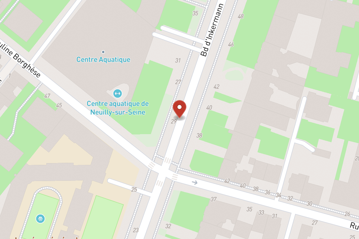 Plan de situation — Rue Pauline Borghese
