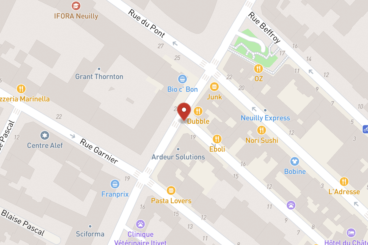 Plan de situation — Rue Ybry