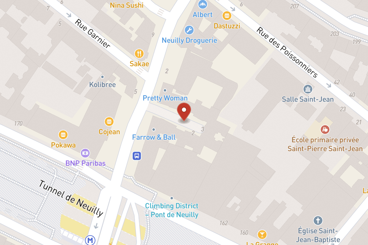 Plan de situation — Square Neuilly Chateau