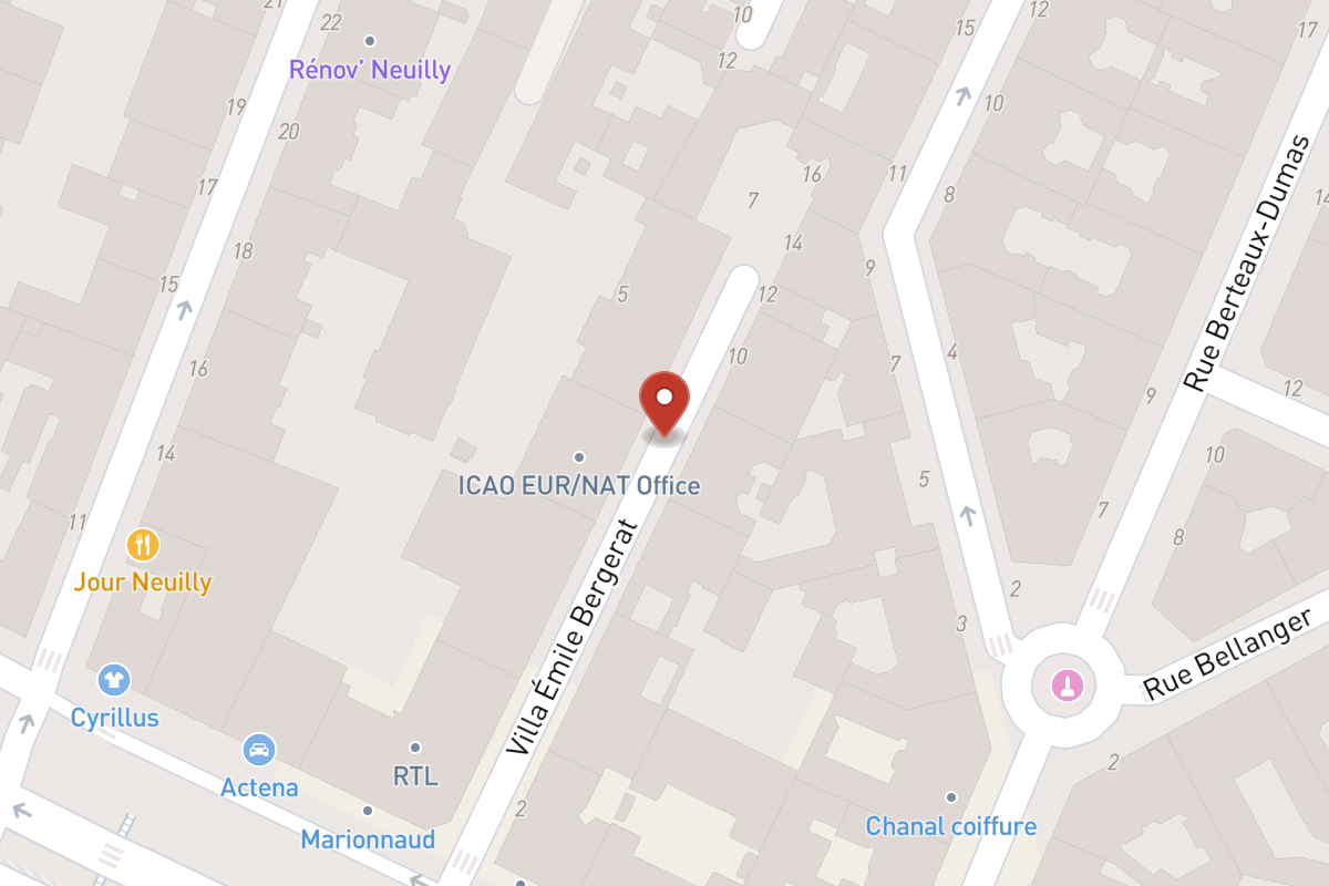 Plan de situation — Villa Emile Bergerat