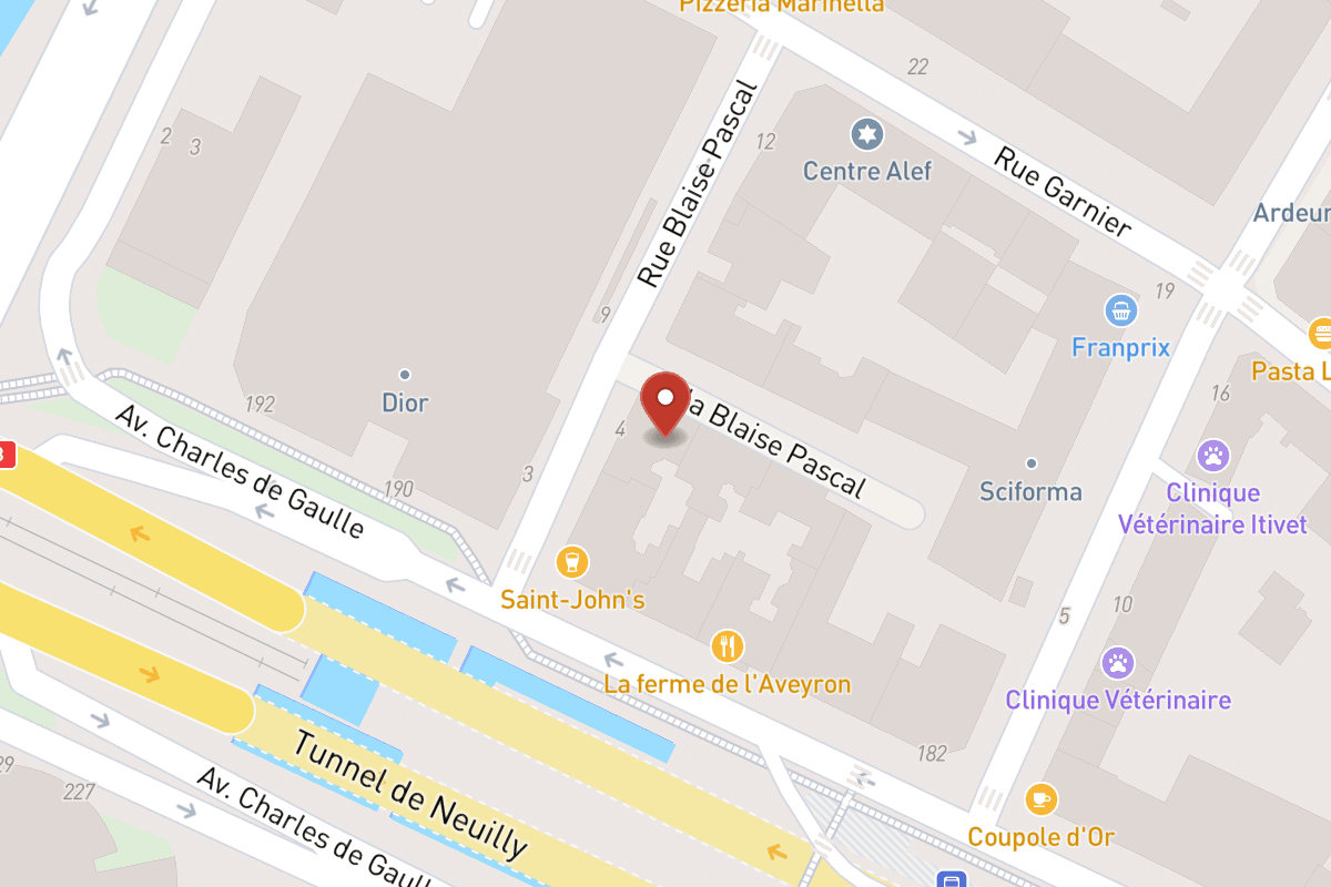 Plan de situation — 3 Villa Blaise Pascal