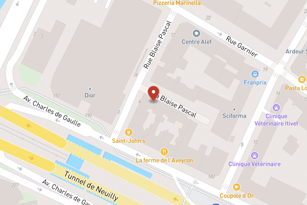 Plan de situation — 4 Villa Blaise Pascal
