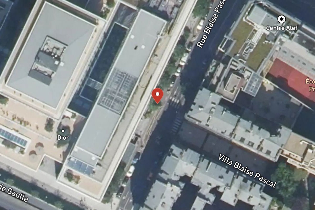 Vue satellite — 9 Villa Blaise Pascal