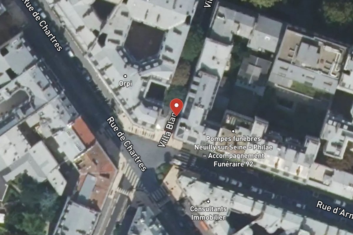 Vue satellite — 2 Villa Blanche