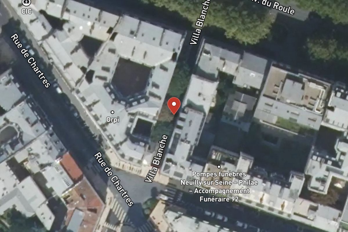 Vue satellite — 4 Villa Blanche
