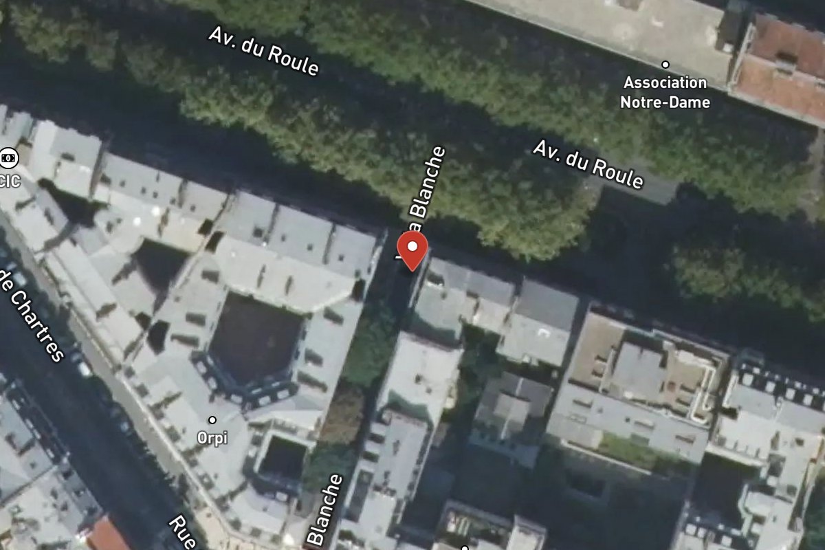 Vue satellite — 8 Villa Blanche
