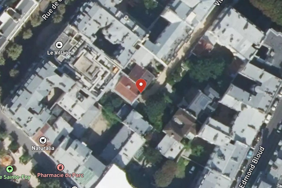 Vue satellite — 13 Villa de l'Acacia