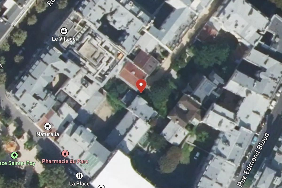 Vue satellite — 16 Villa de l'Acacia