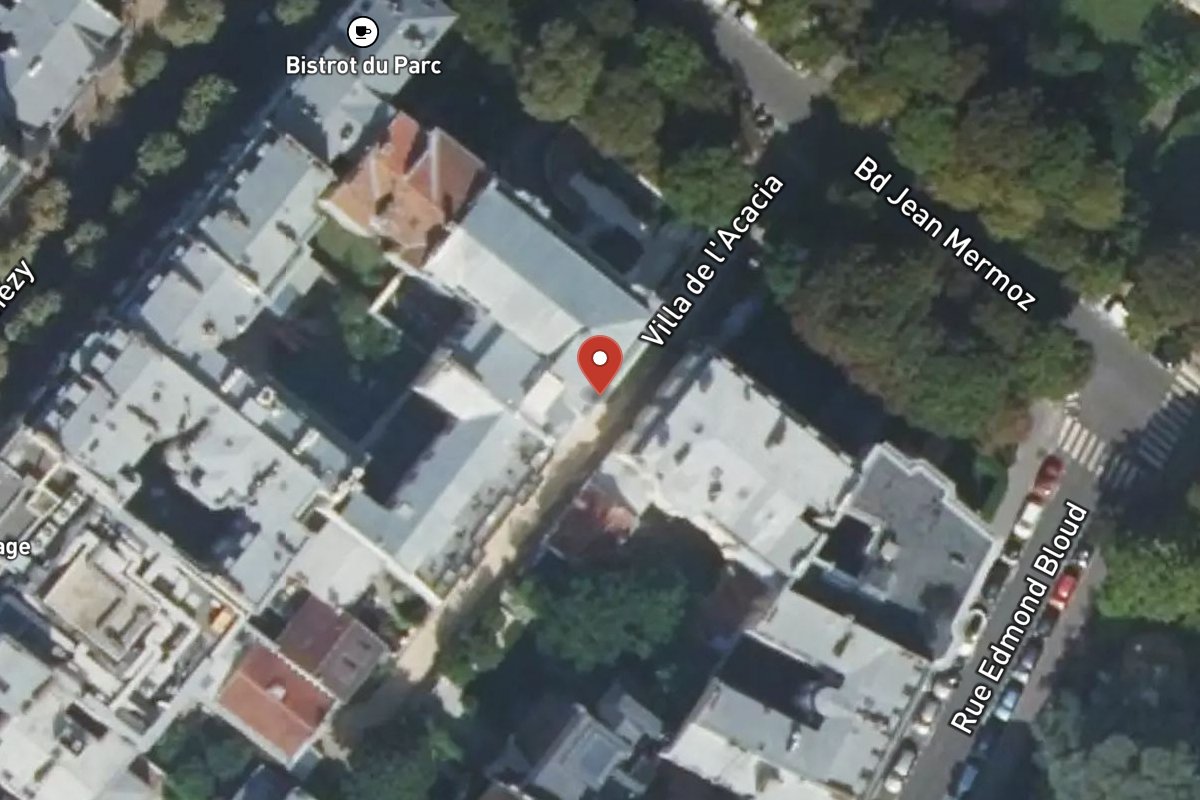Vue satellite — 3 Villa de l'Acacia