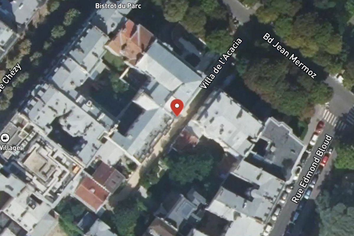 Vue satellite — 5 Villa de l'Acacia