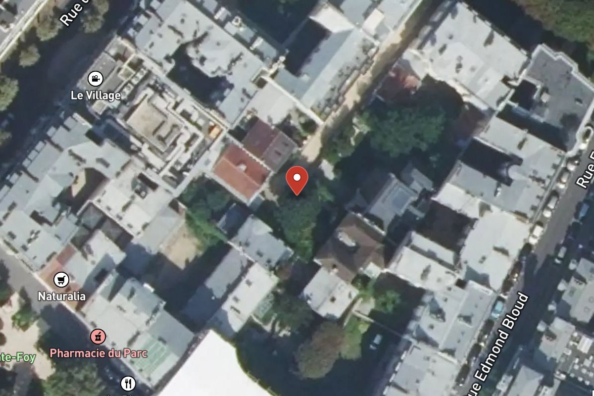 Vue satellite — 6 Villa de l'Acacia