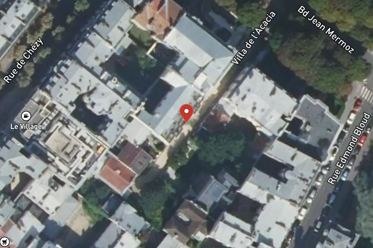 Vue satellite — 7 Villa de l'Acacia