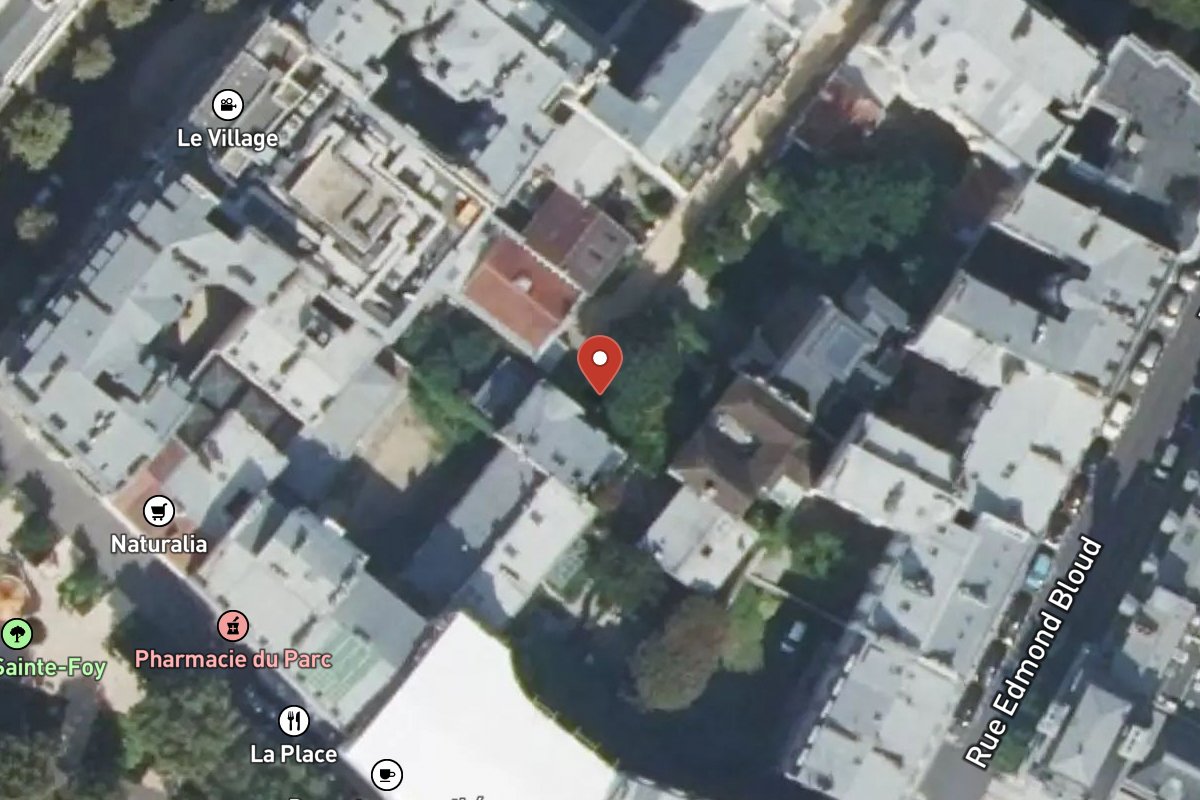 Vue satellite — 8 Villa de l'Acacia
