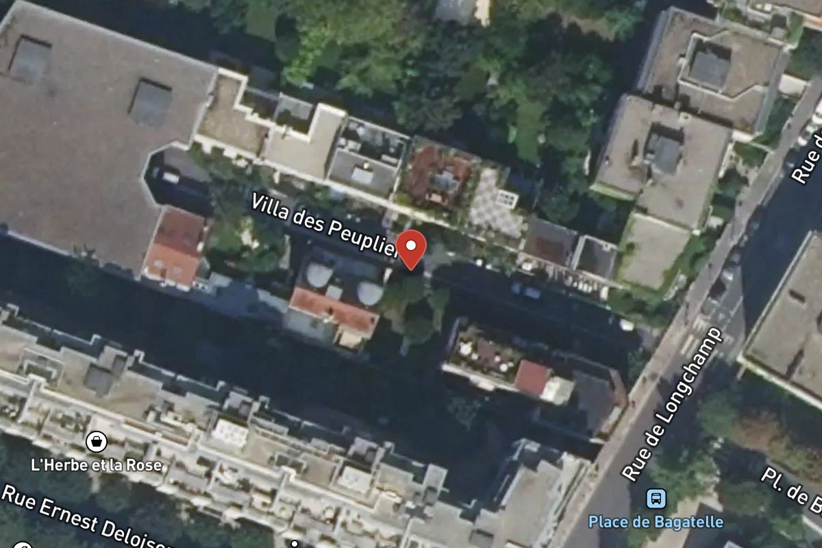 Vue satellite — 1 Villa des Peupliers