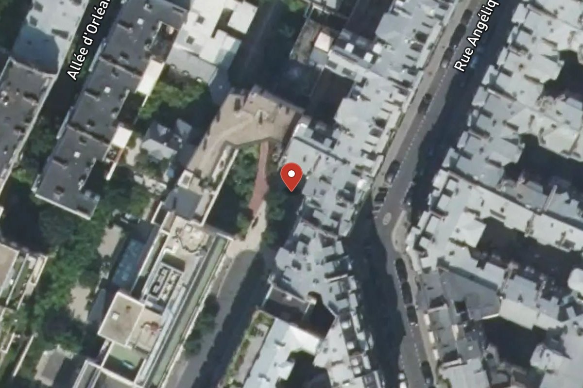 Vue satellite — 16 Villa Emile Bergerat
