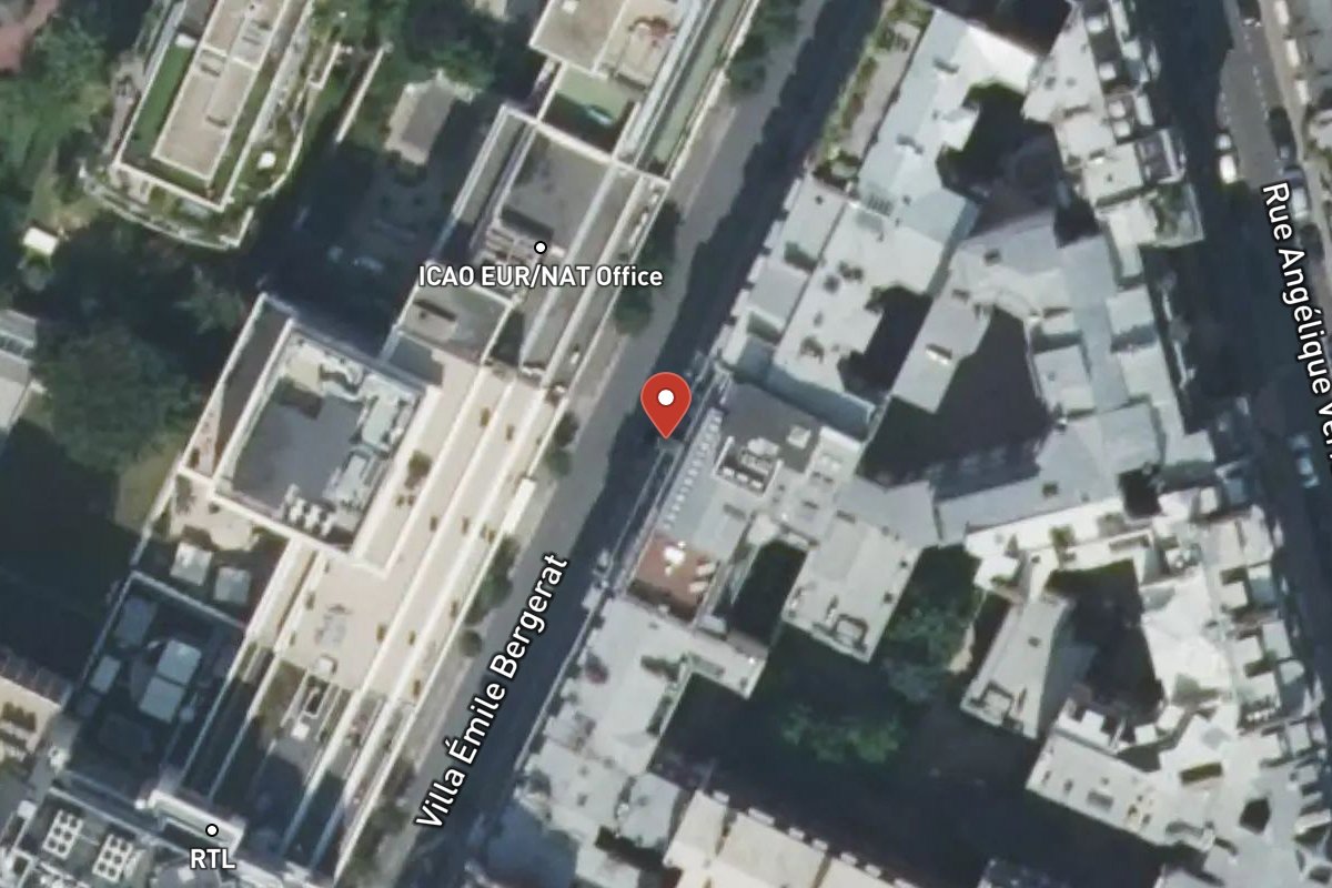 Vue satellite — 6 Villa Emile Bergerat