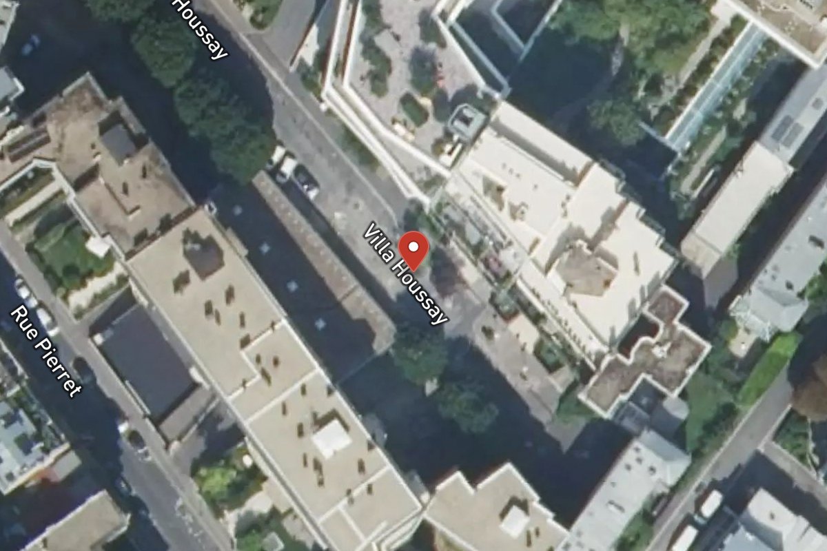 Vue satellite — 11 Villa Houssay