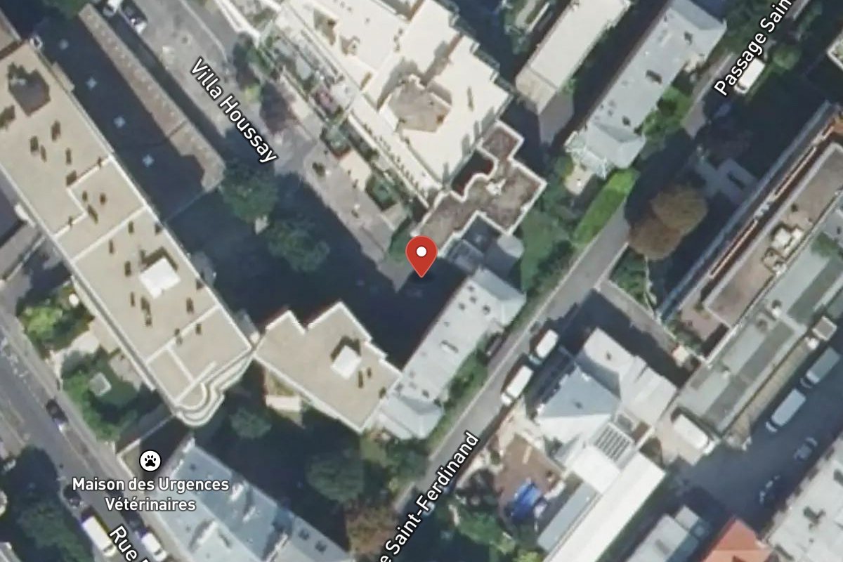 Vue satellite — 15 Villa Houssay