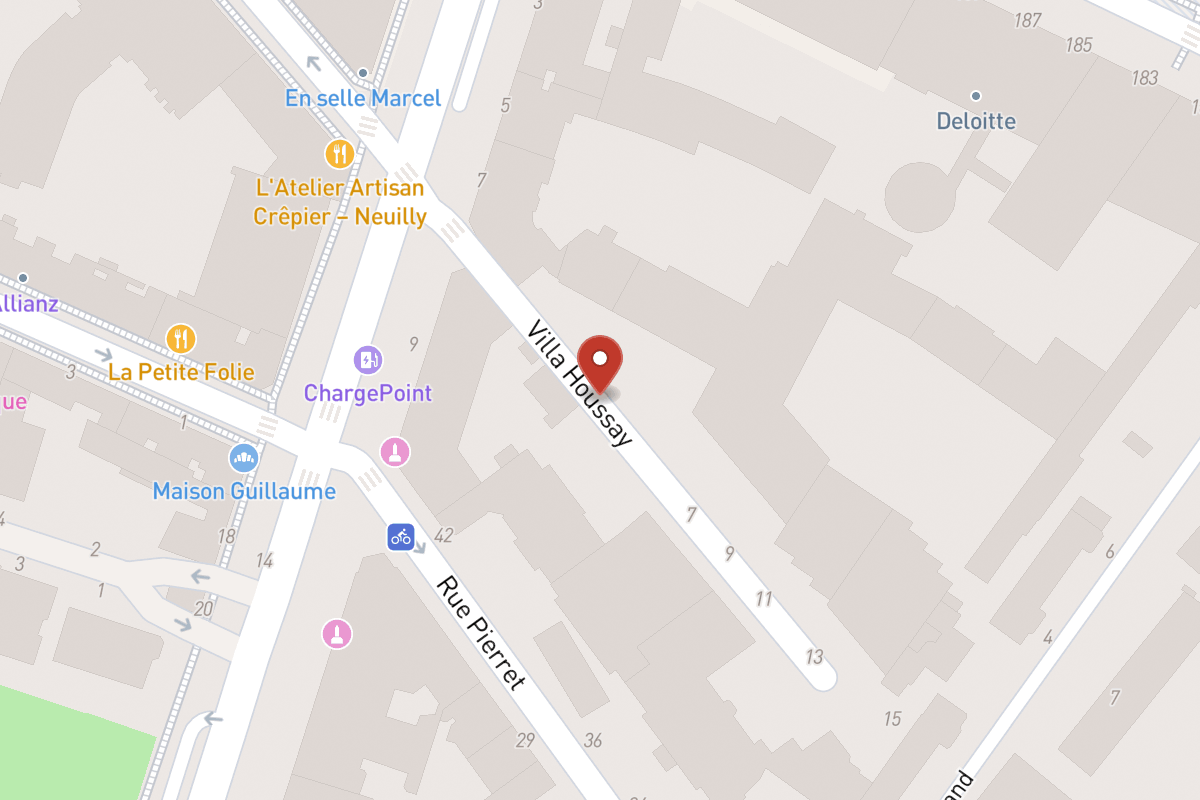 Plan de situation — 3 Villa Houssay