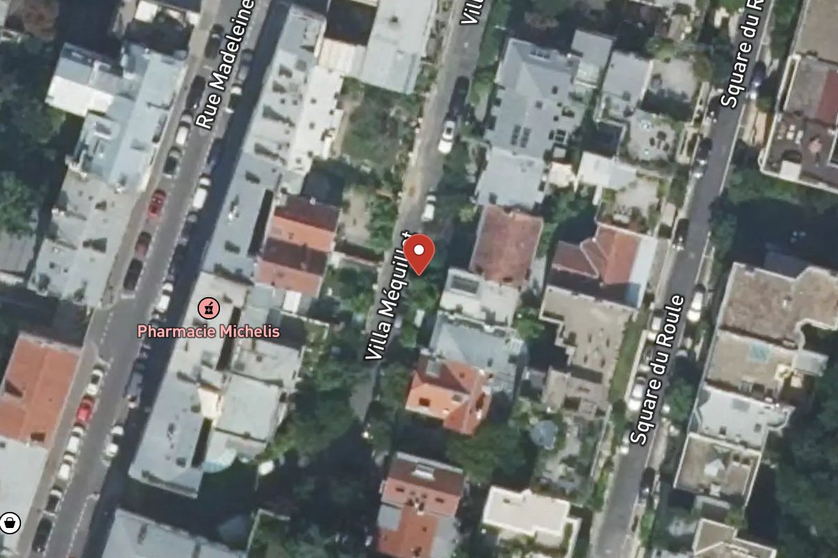 Vue satellite — 11 Villa Méquillet