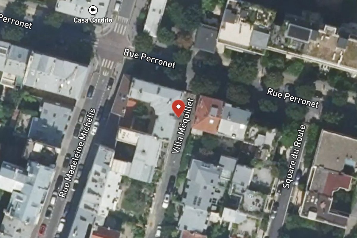 Vue satellite — 2 Villa Méquillet