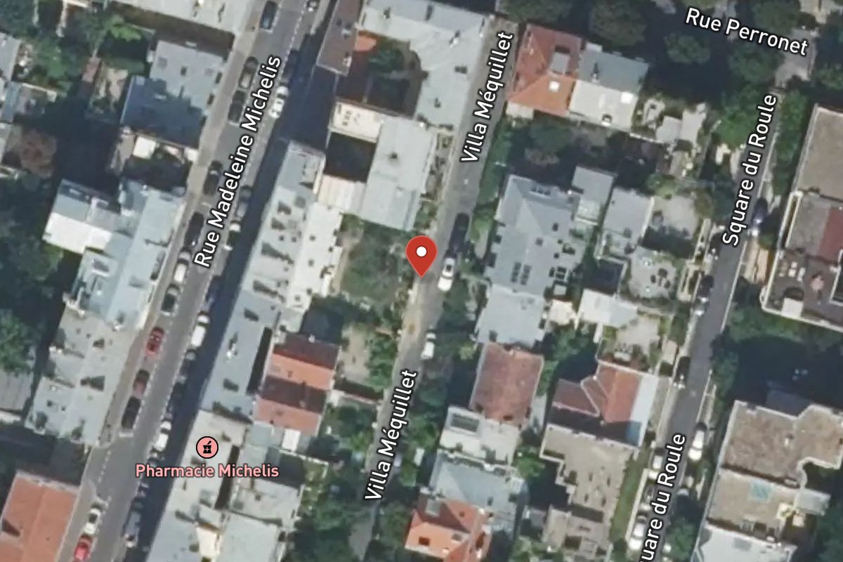 Vue satellite — 4 Villa Méquillet