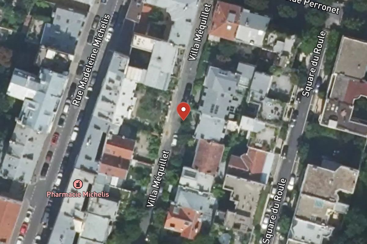 Vue satellite — 7 Villa Méquillet