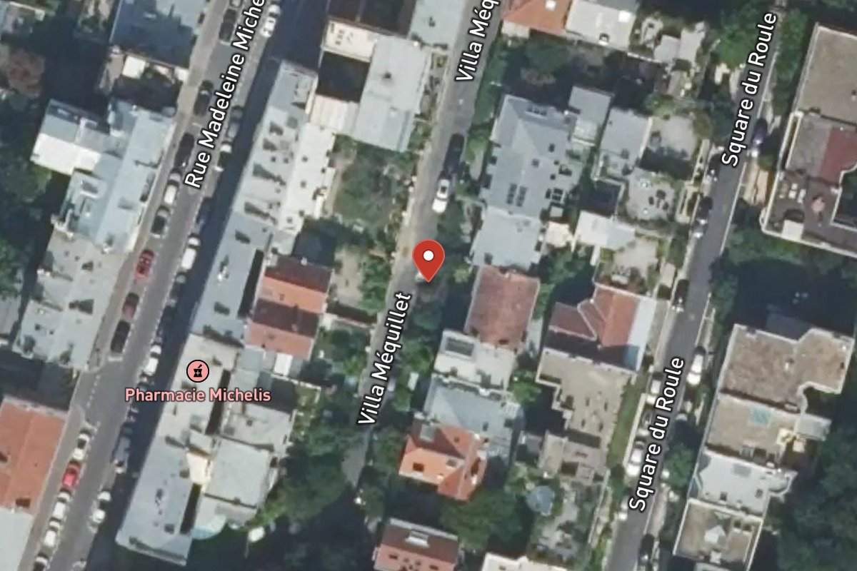 Vue satellite — 9 Villa Méquillet